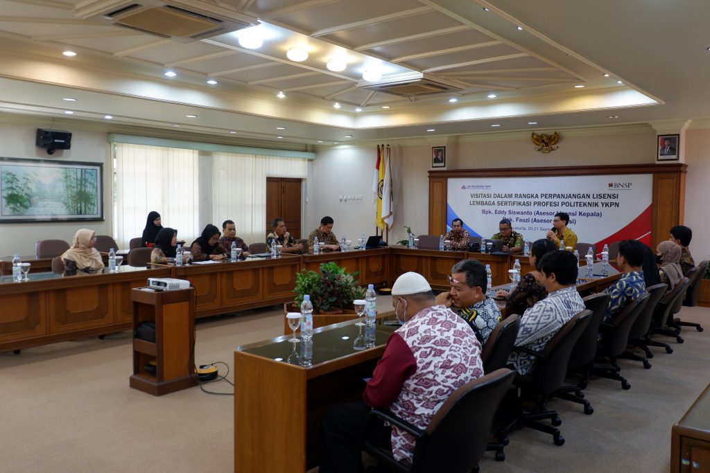 Visitasi Perpanjangan Lisensi LSP Politeknik YKPN